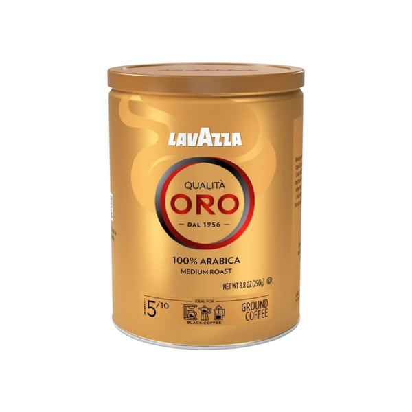 Lavazza qualità Oro; ground coffee in a can 250g