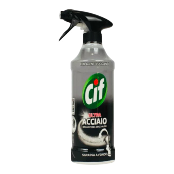 CIF Ultra Acciaio Stainless Steel 
Streak-free Shine 500 ml