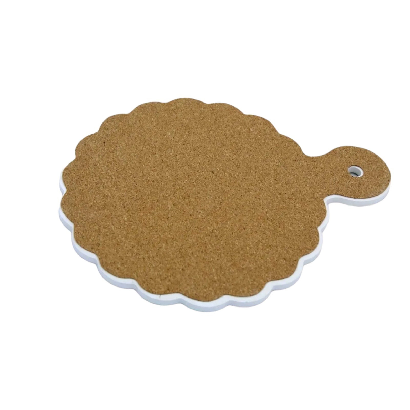 Ceramic Chopping Board, approx. h 23 x l 18 cm. (1pc) Decorated With a Woman's Face