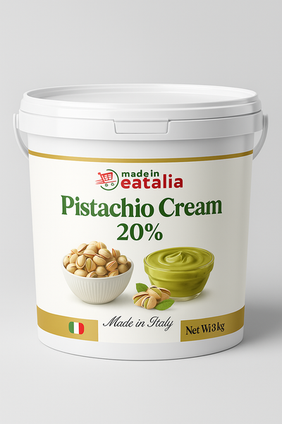 Made in Eatalia Pistachio Cream 20% (3 kg bucket)