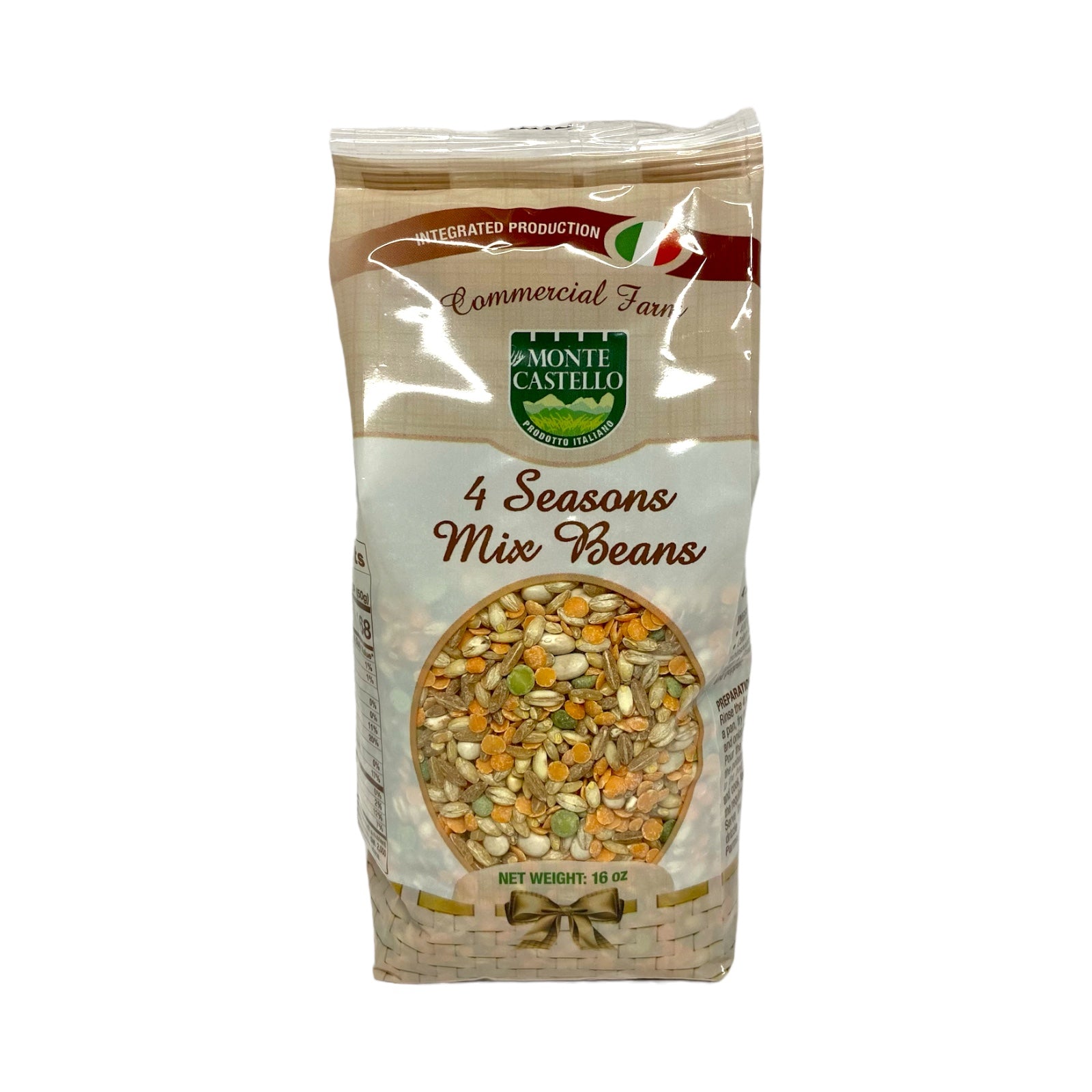 Monte Castello Four Seasons Mix Beans 16oz