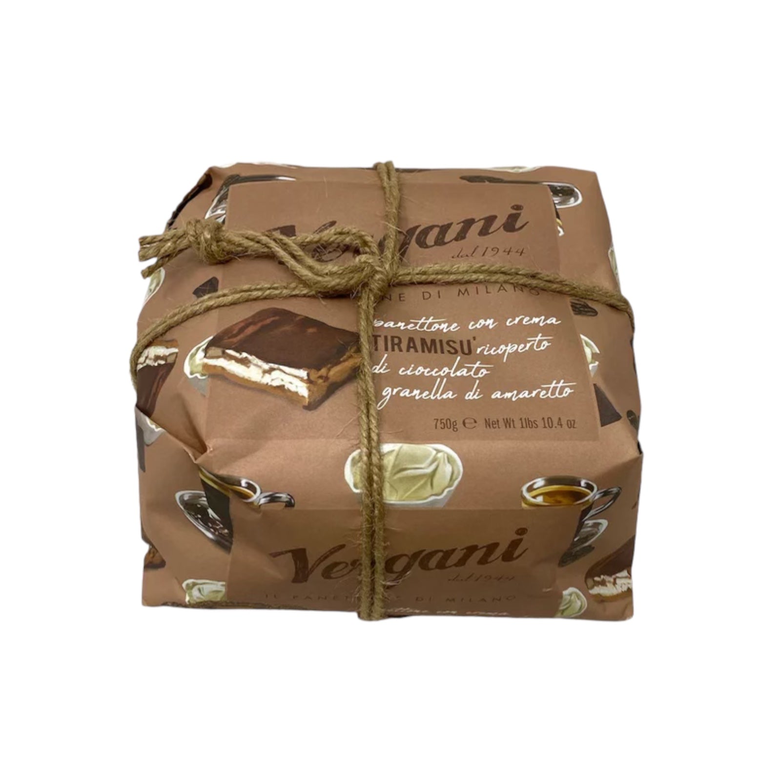 Panettone With Tiramisu Cream By Vergani 750g