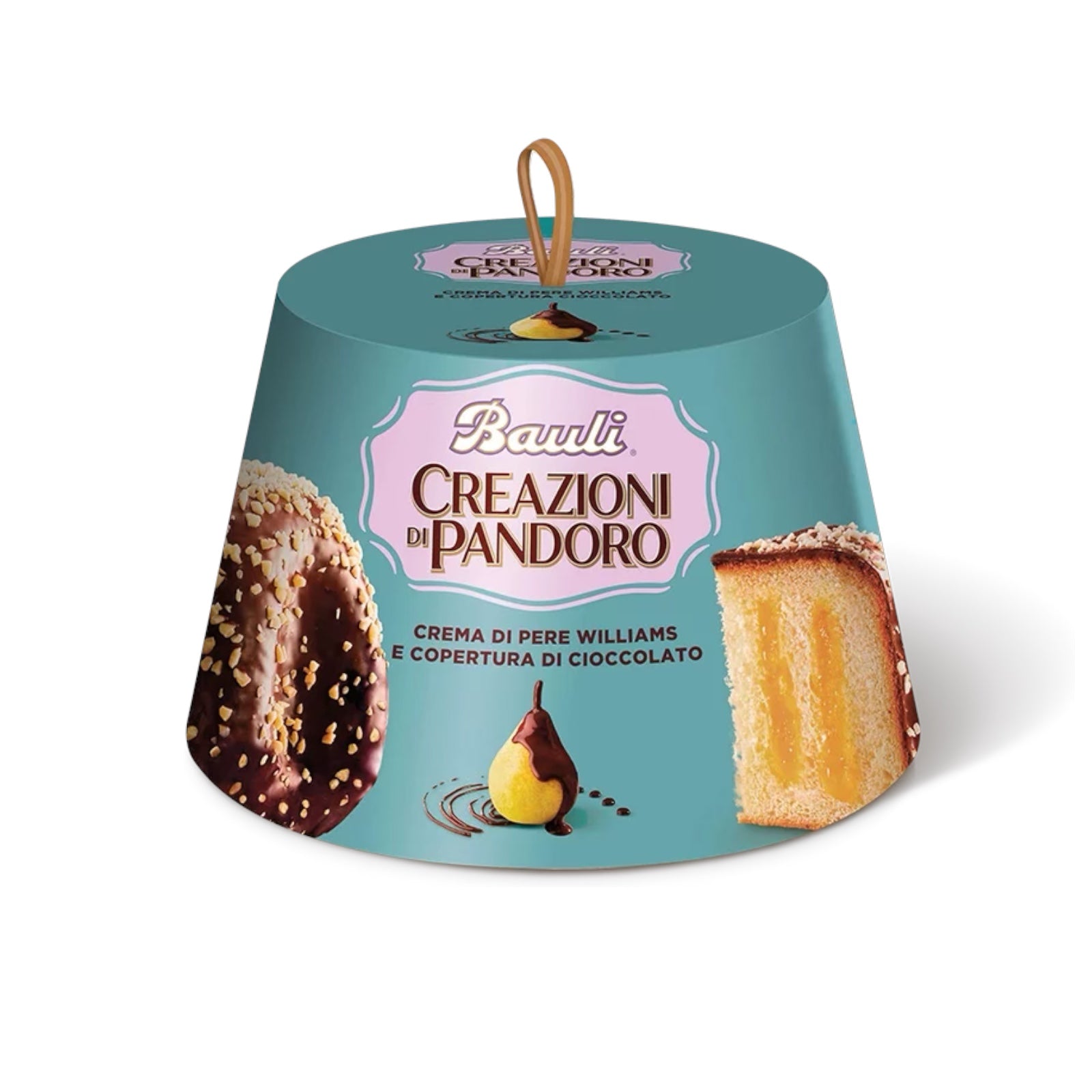 Bauli Pandoro With Pear Juice & Covered With Chocolate