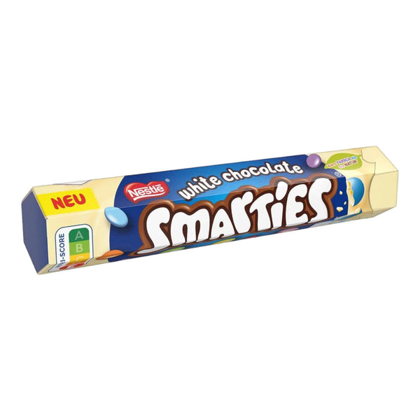 Smarties Giant Tube White Chocolate 120g