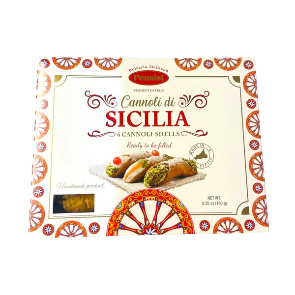 Pennisi Cannoli Shells 
(Ready to be filled) 180g