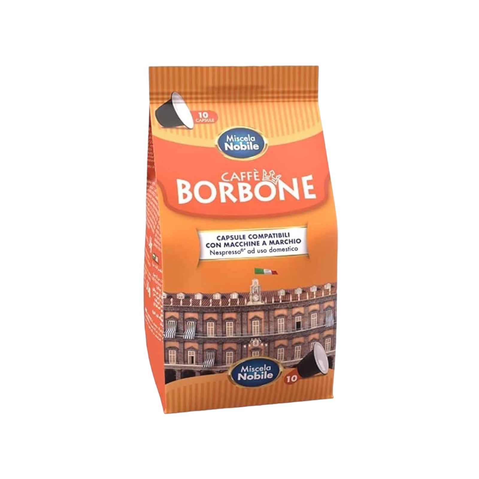 Borbone Coffee Miscela Nobile for Nespresso Machine 10 Capsule