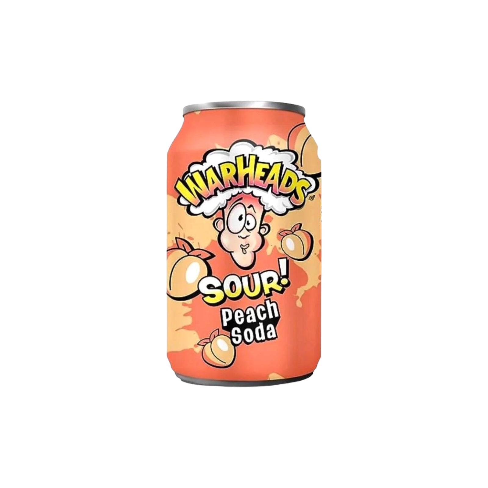 Warheads Sour Peach Soda (355ml)