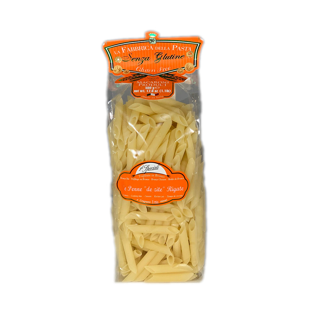 La Fabbrica della Pasta gluten free ‘e penne “ de zite” Rigate 1.1lb