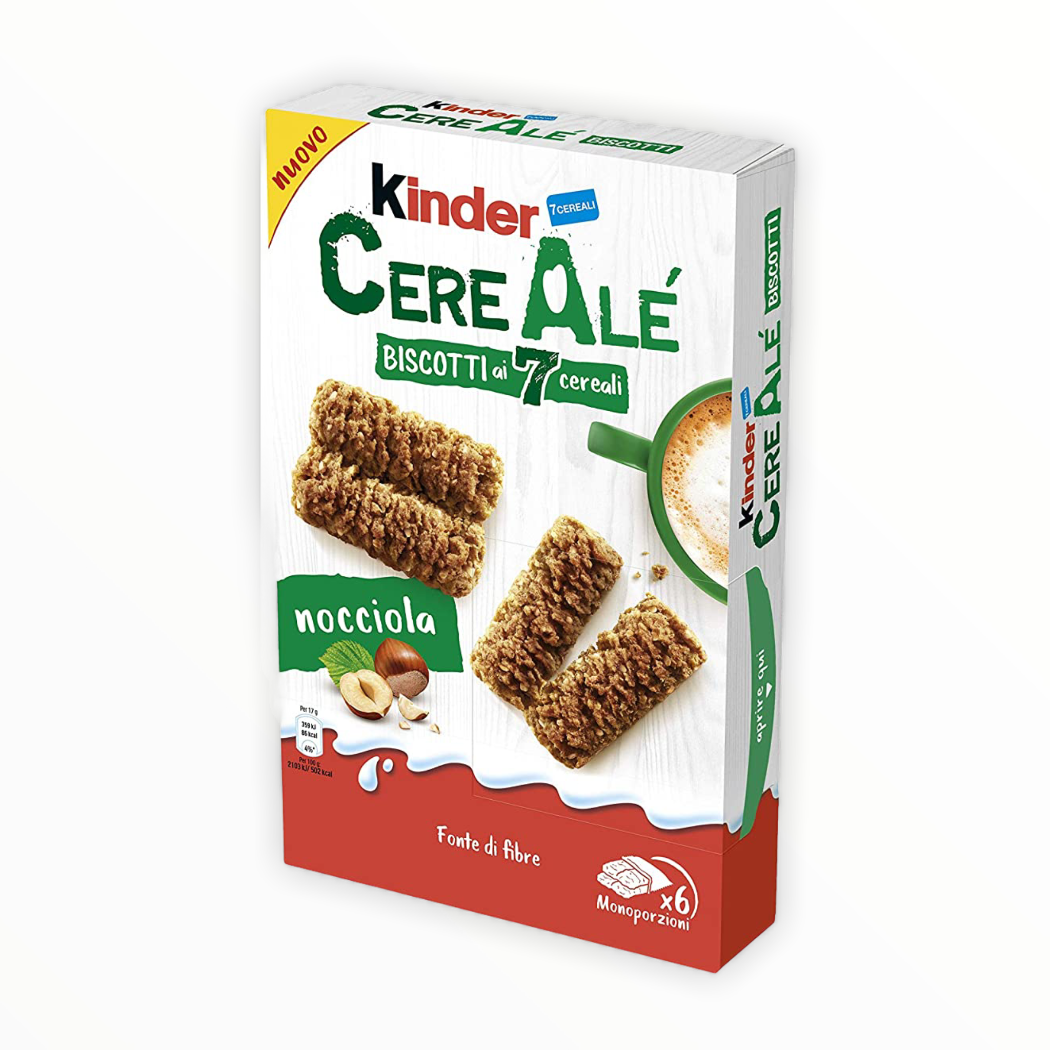Kinder Cerealé cookies hazelnut 204g