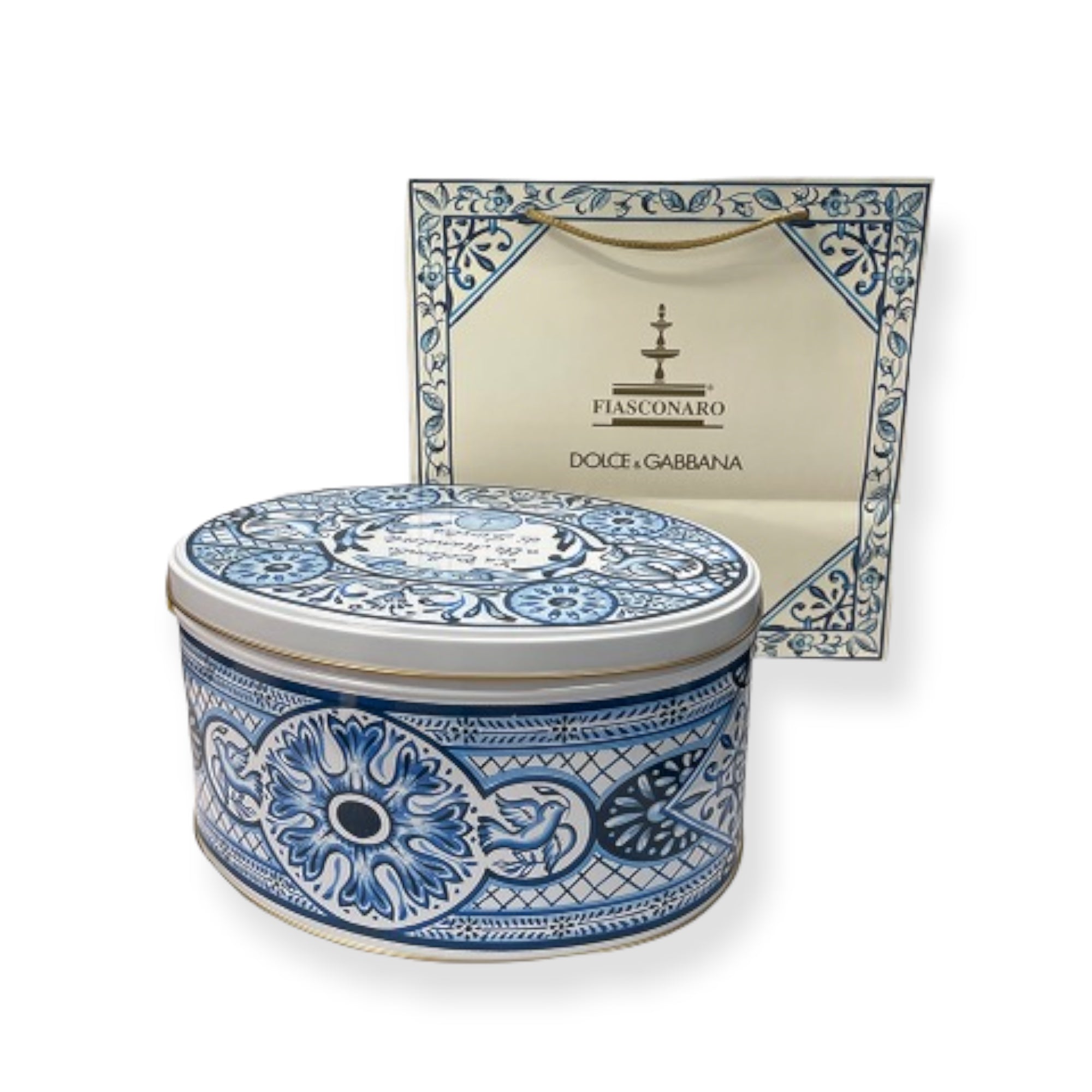 Fiasconaro Dolce & Gabbana Colomba Easter Cake Collectible Tin Sicilian Fantasy 750g