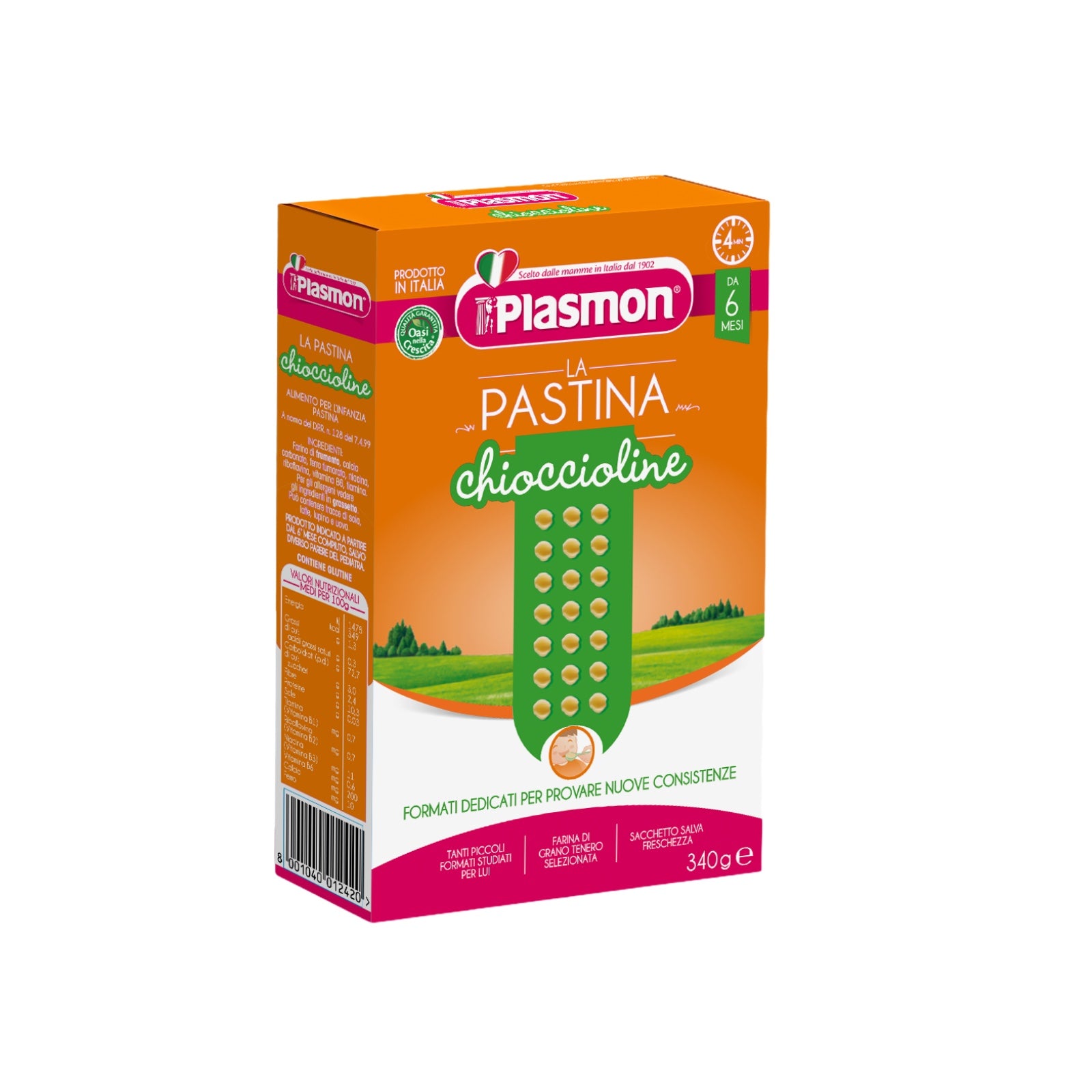 Plasmon La Pastina Chioccioline 340g