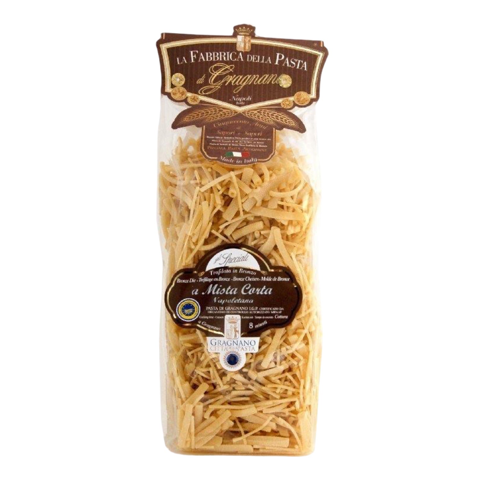 La fabbrica della pasta, Pasta mista corta napoletana 500g