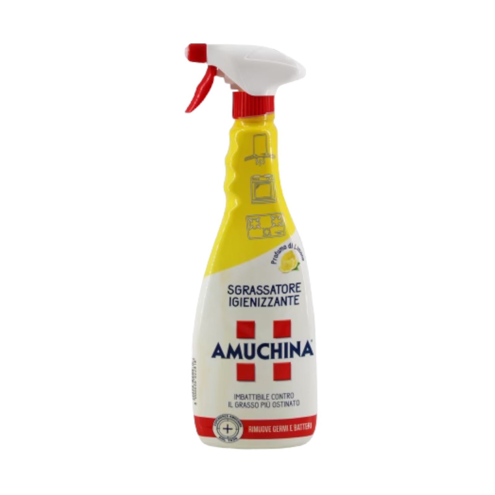 Amuchina Sanitizing Degreaser  With Lemon Scent  750ml.