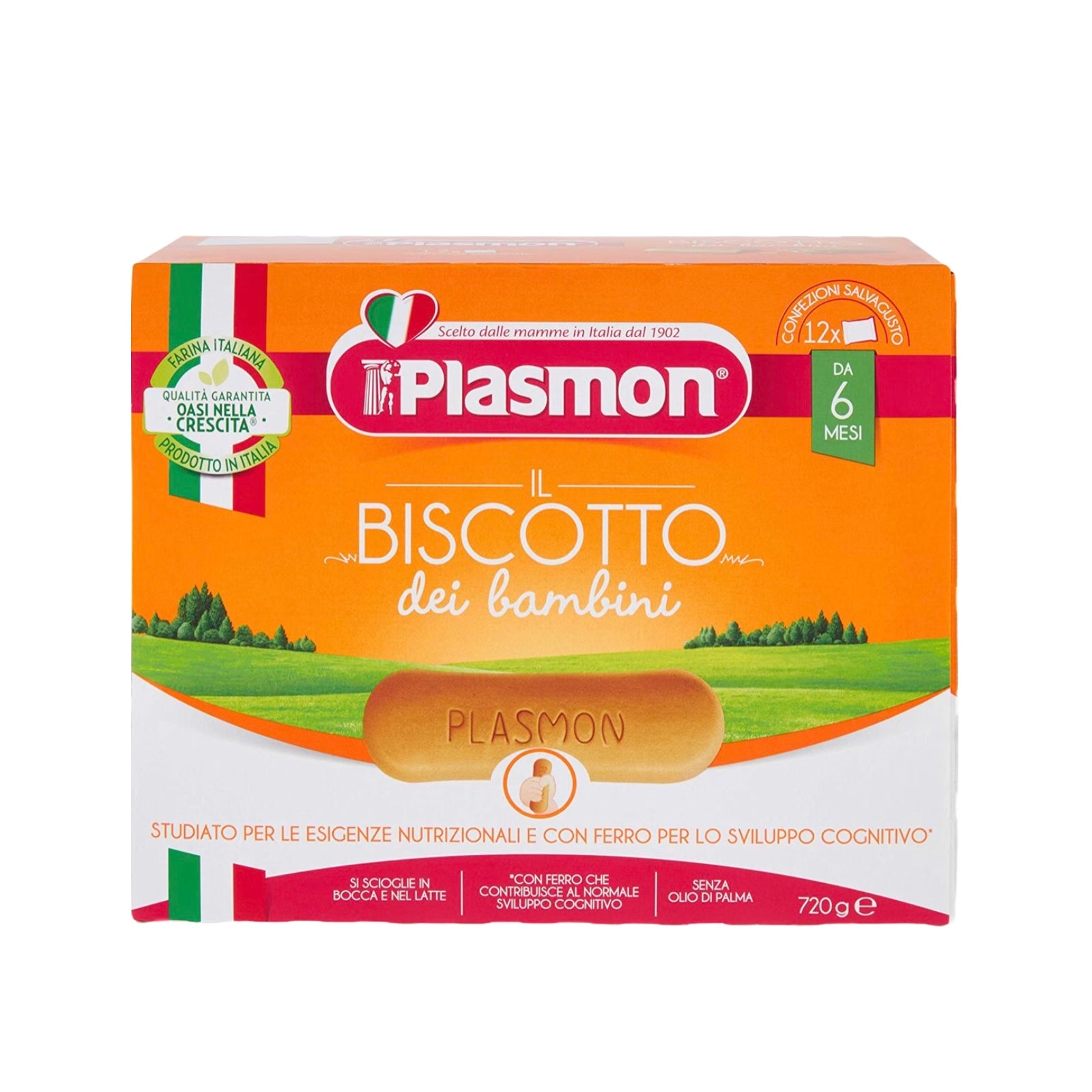 Plasmon cookies Baby biscuits 720g