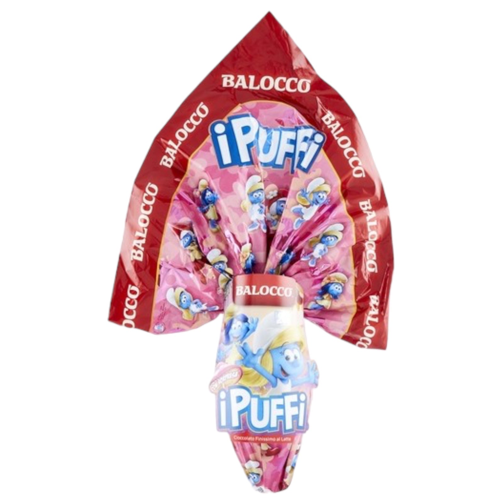 Balocco Milk Chocolate Easter Egg Smurfs | I Puffi Per Lei