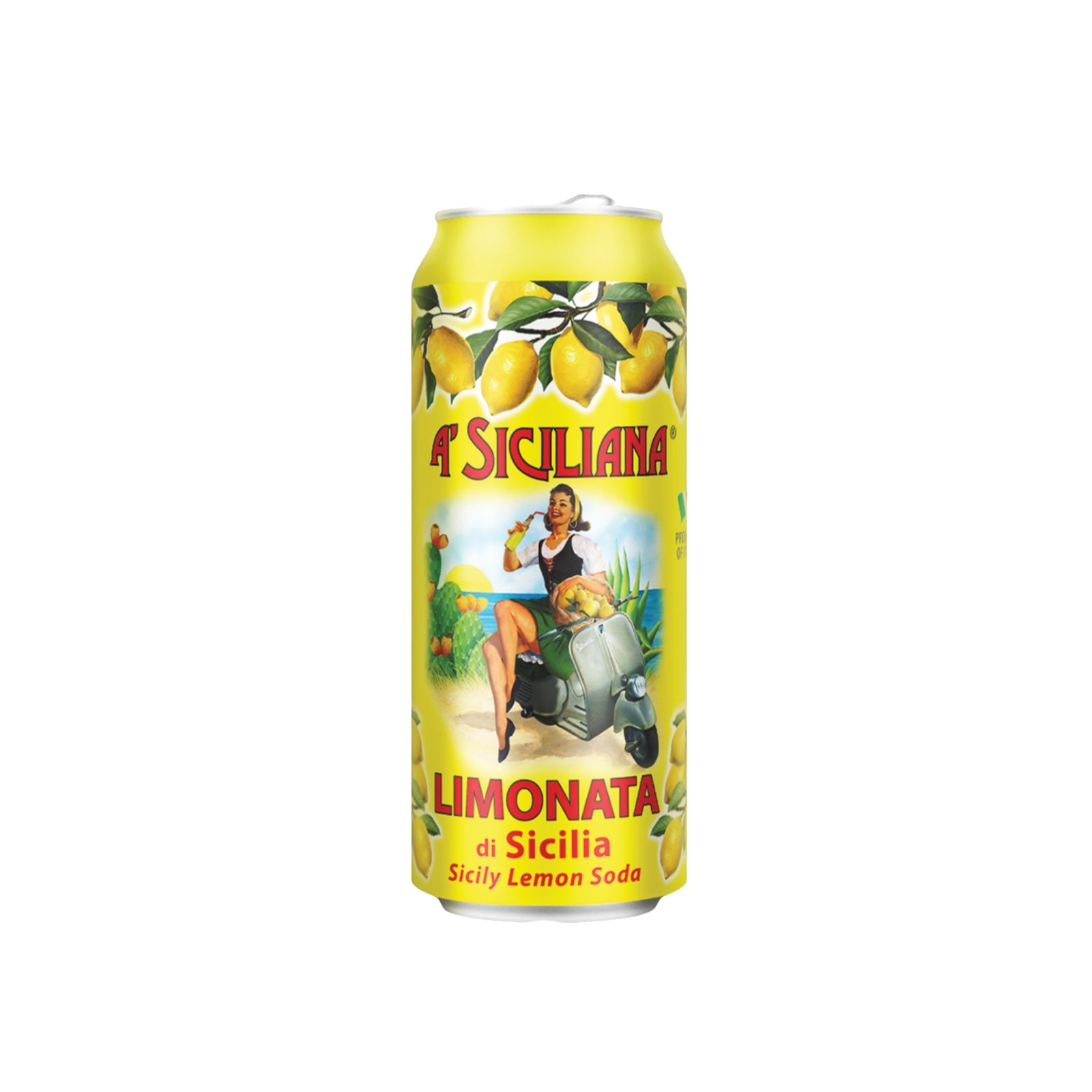 A’ Siciliana Sicilian Limonata Lemon Soda 11.15oz