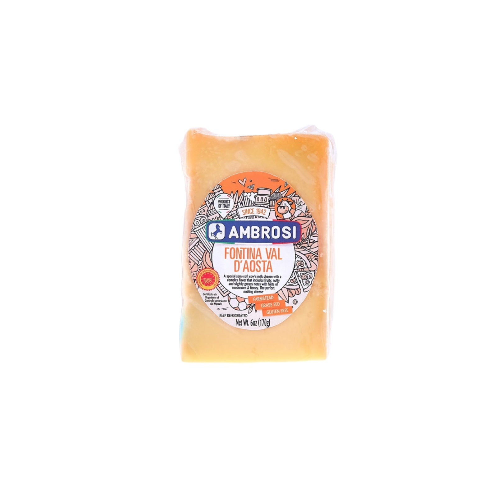 Fontina Val D’Aosta By Ambrosi 6oz.