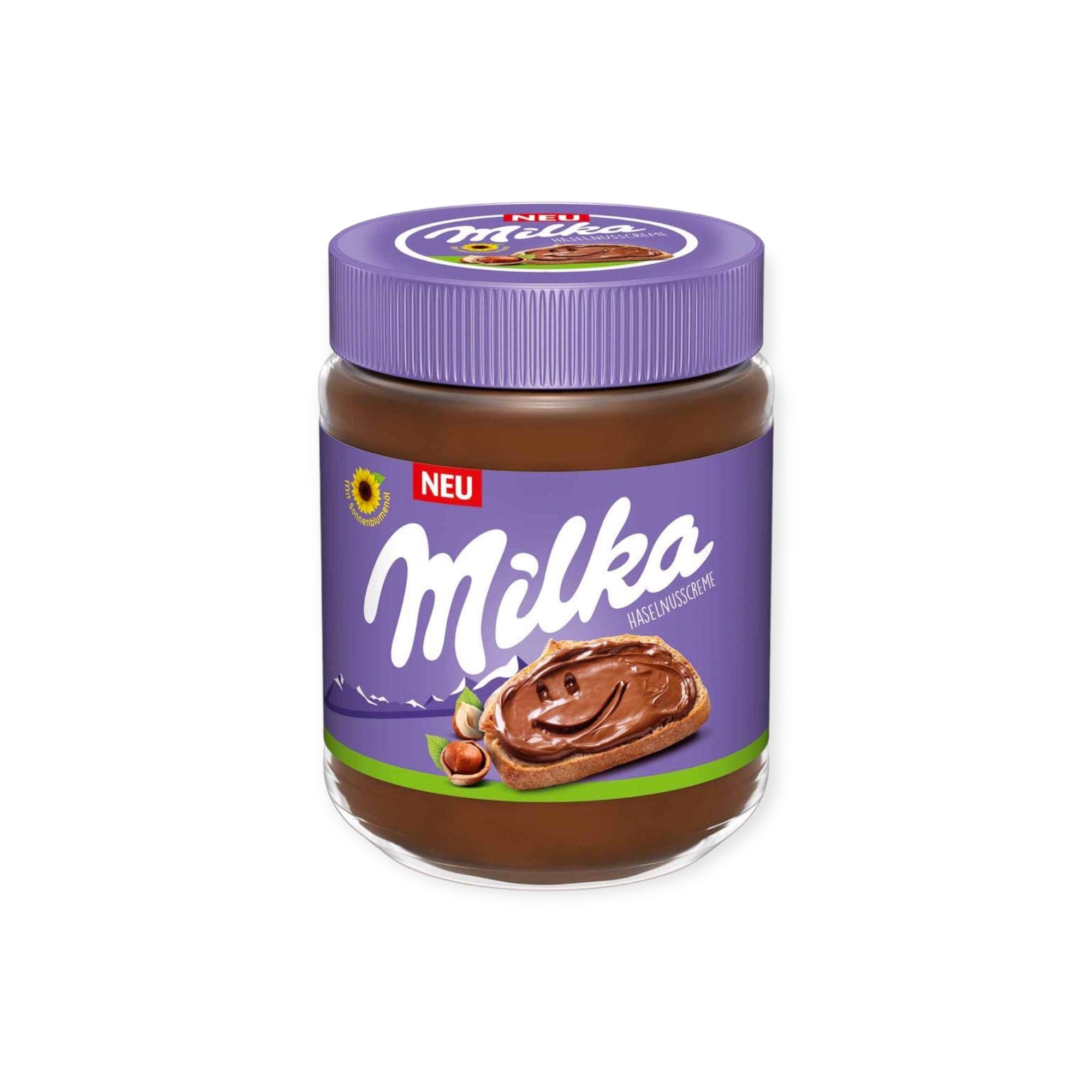 Milka Hazelnut Cream Spreadable Cream  Glass jar 350g