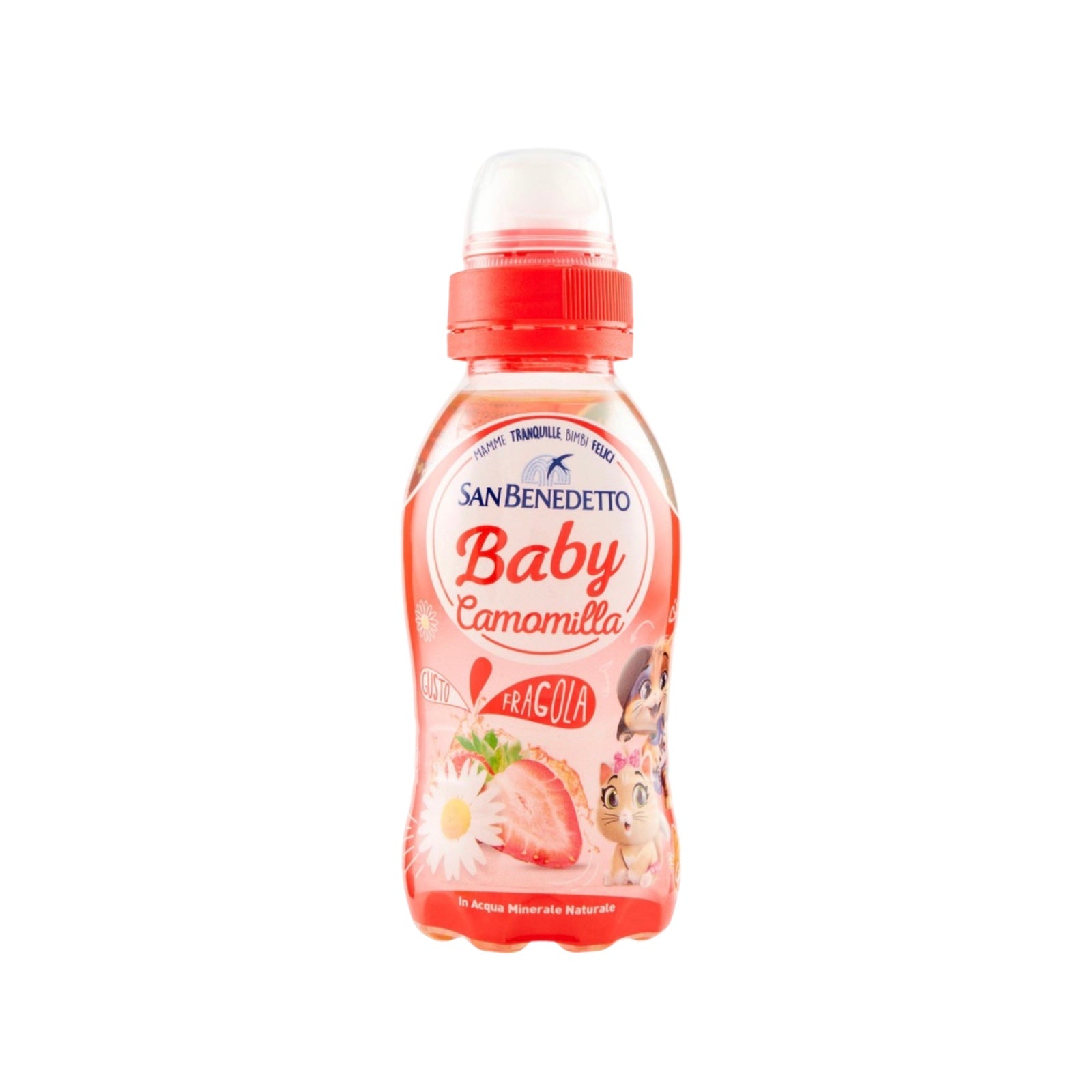 San Benedetto Iced tea Chamomile Strawberry for Kids