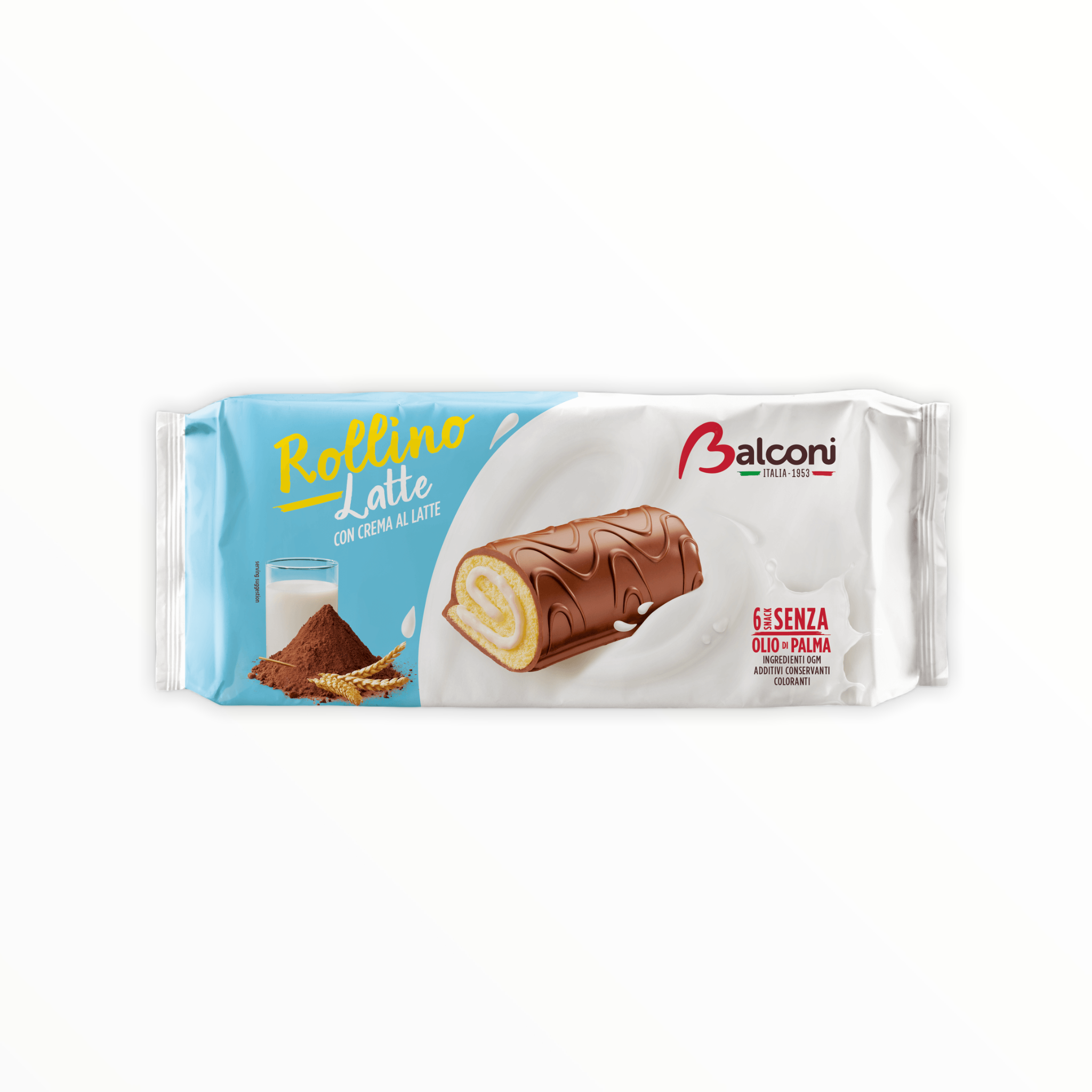 Balconi Rollino with milk cream
