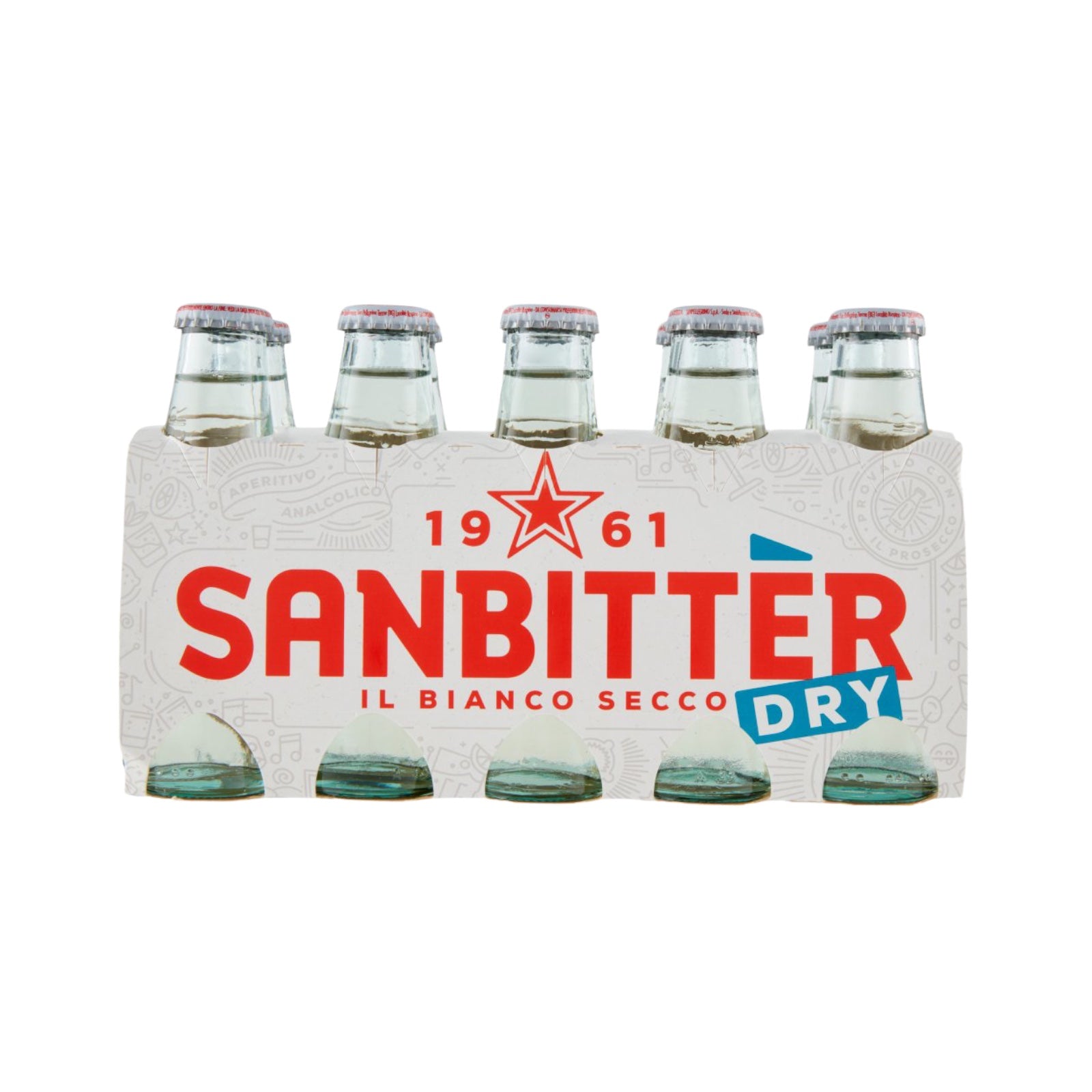 Sanpellegrino Sanbitter Dry White 10cl x 10