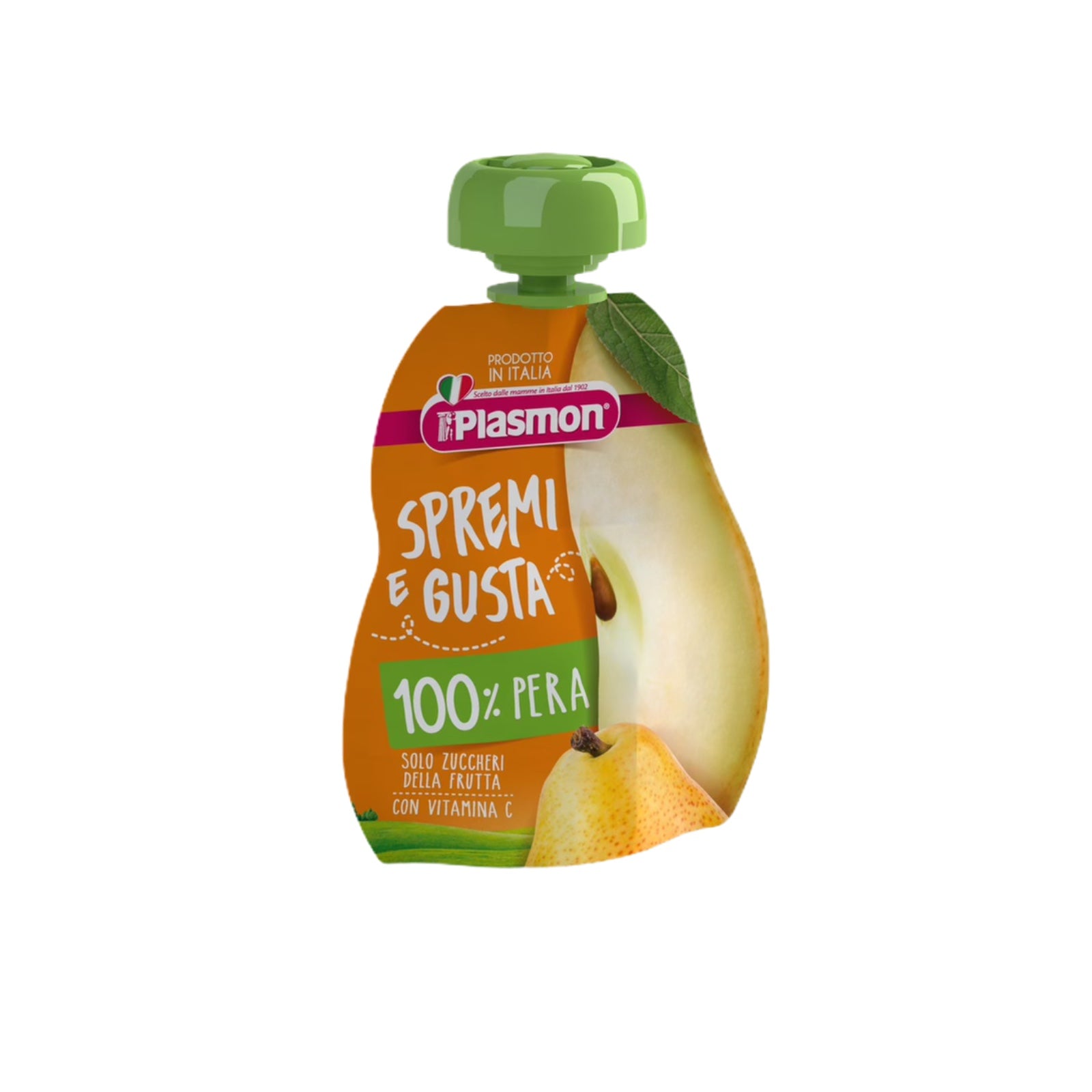 PLASMON Spremi e Gusta, Squeeze and Enjoy 100g 100% PERA/ PEAR