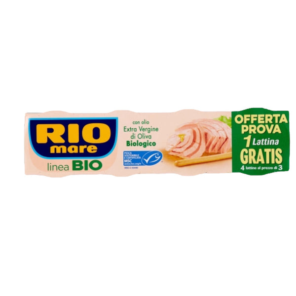 Rio Mare Tuna With Organic Extra Virgin Olive oil 65x4g