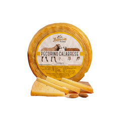 Aged Pecorino Calabrese Aprox. 1.00lb By Fattoria Della Piana