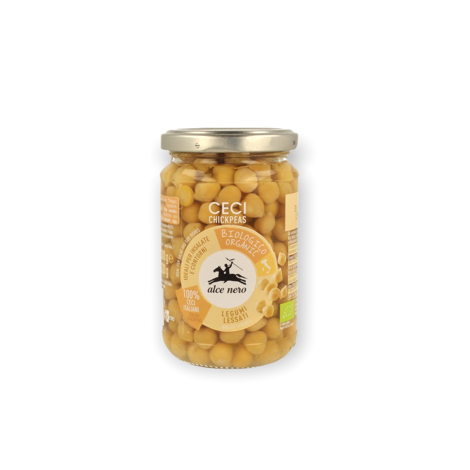 Alce Nero Organic Italian Chickpeas, 10.5 oz