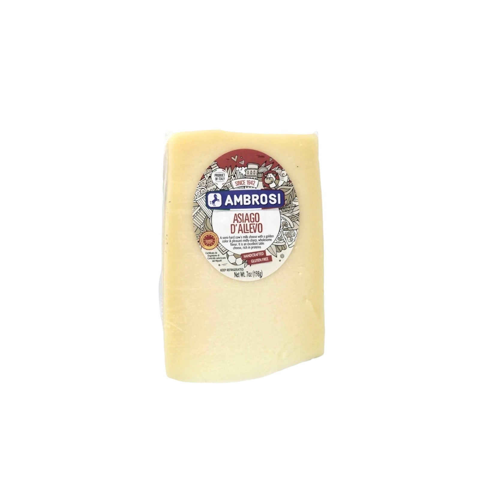 Asiago D’Allevo 7oz.