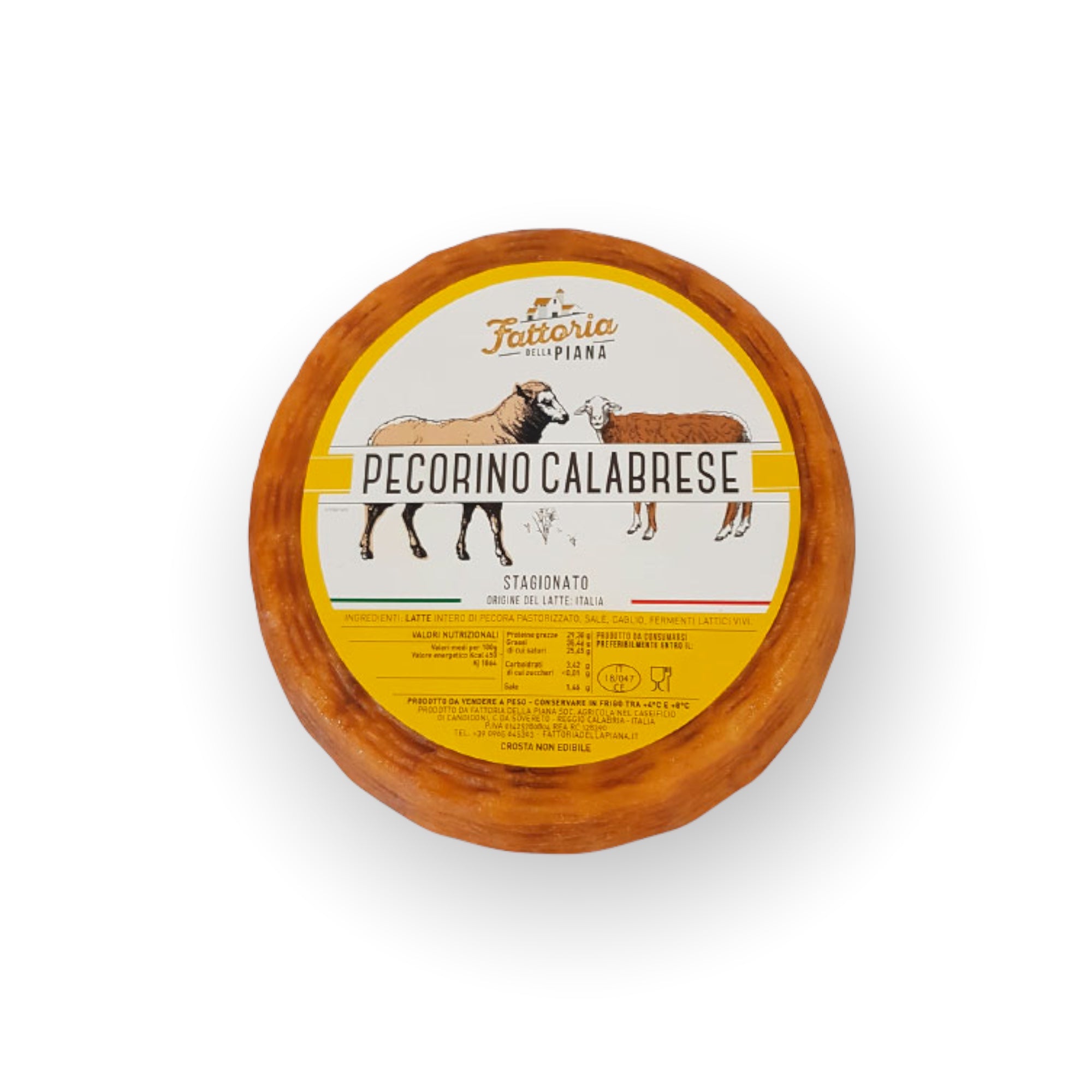 Pecorino Calabrese By Fattoria Della Piana 2.89lb