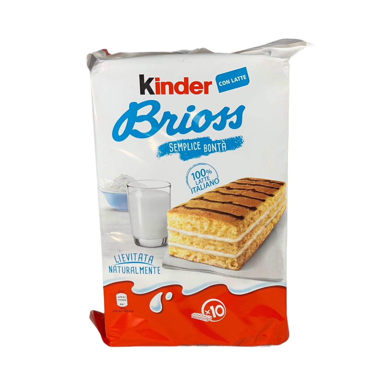 BEST BEFORE APR/12/24 Kinder Brioss 10 snacks Ferrero