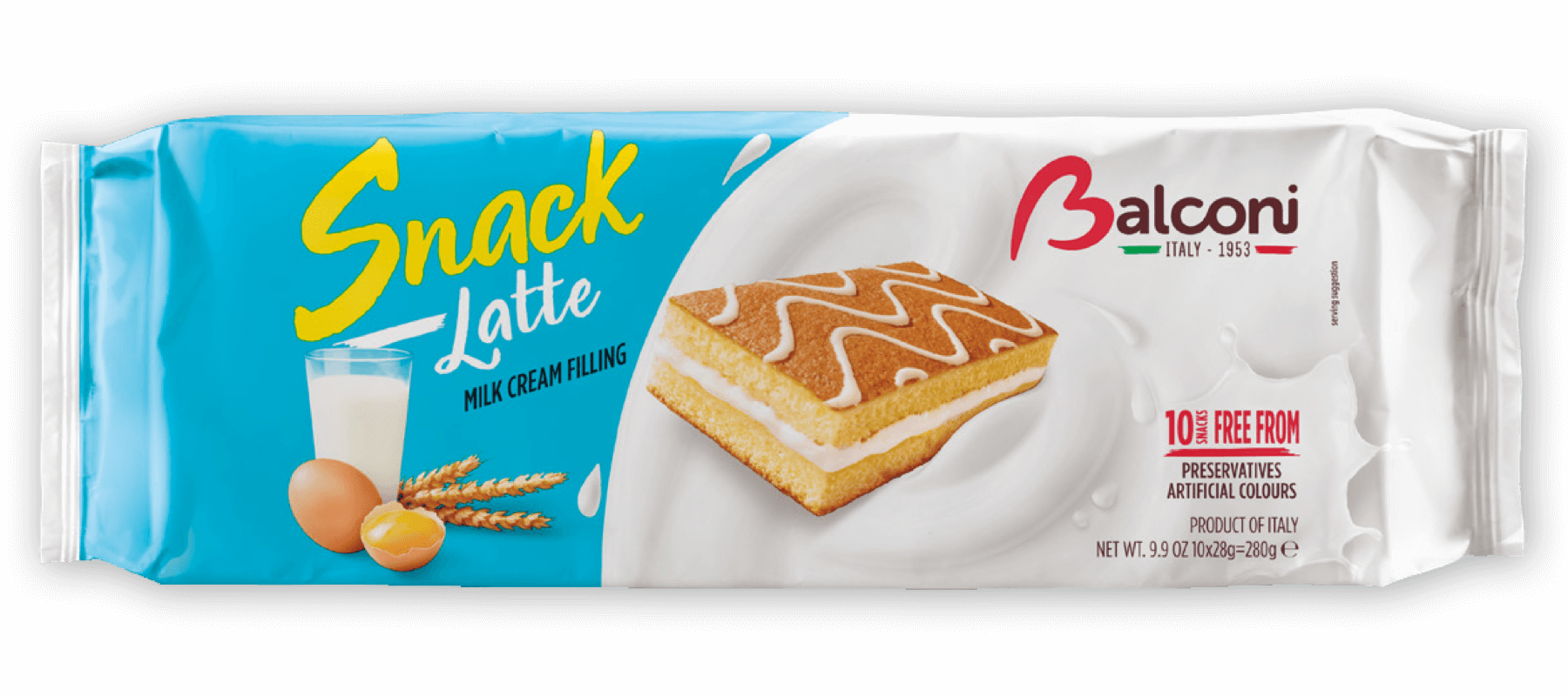 Snack Latte Balconi 280g