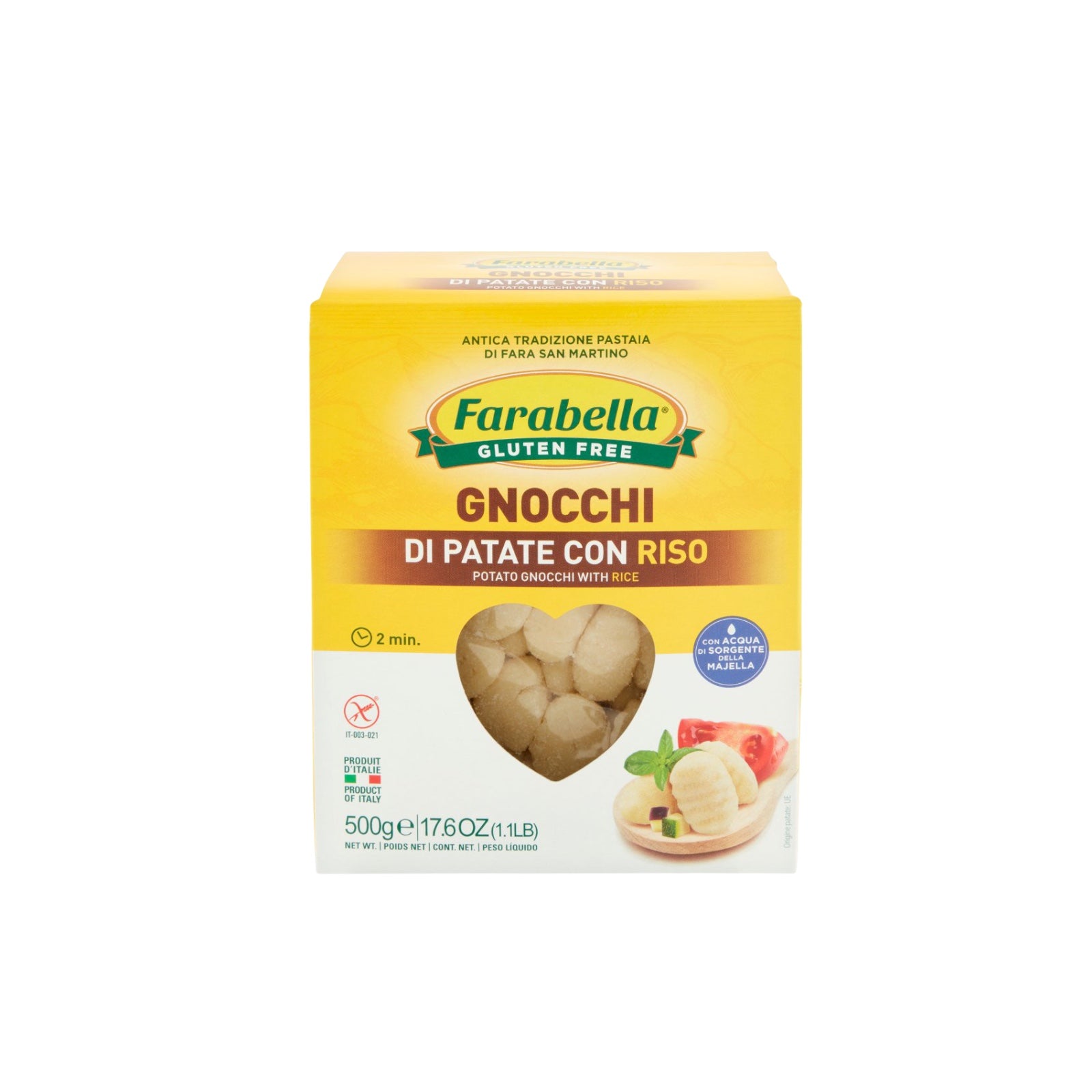 Farabella Gluten Free Potato Gnocchi with Rice 500g