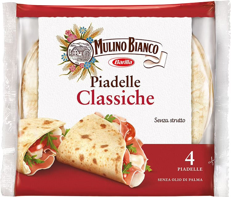 Mulino Bianco Piadelle Classic, 4 count