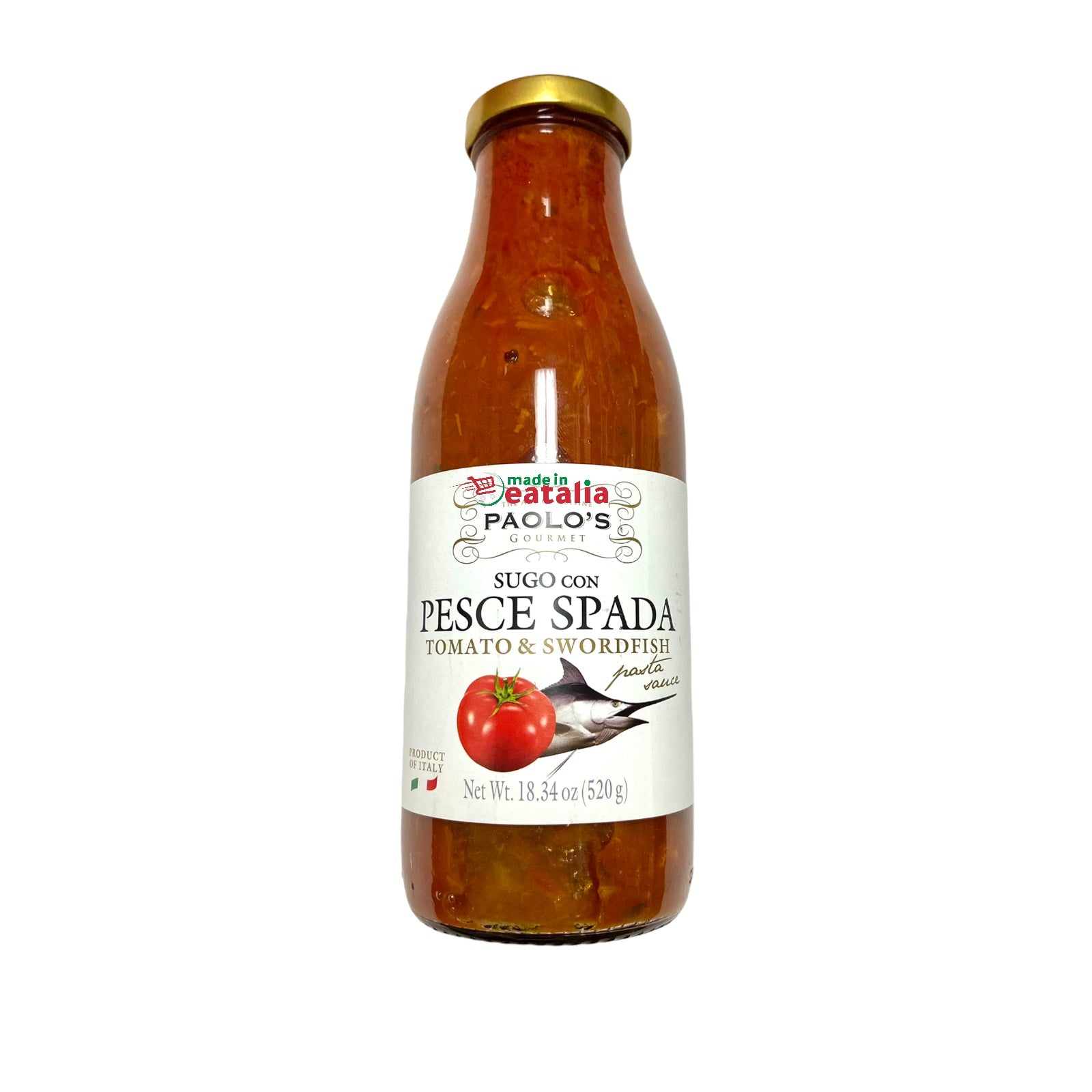 Paolo Tomato Sauce with Swordfish