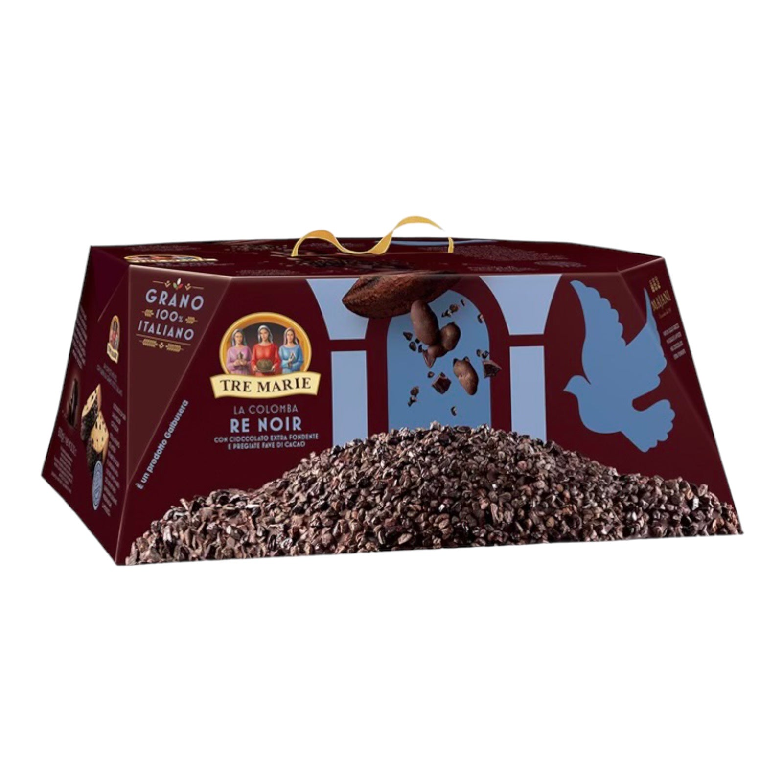 Colomba Re Noir Dark Chocolate By Tre Marie 800g