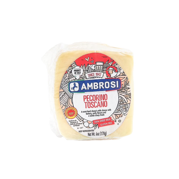 Pecorino Toscano Wedge 6oz. By Ambrosi
