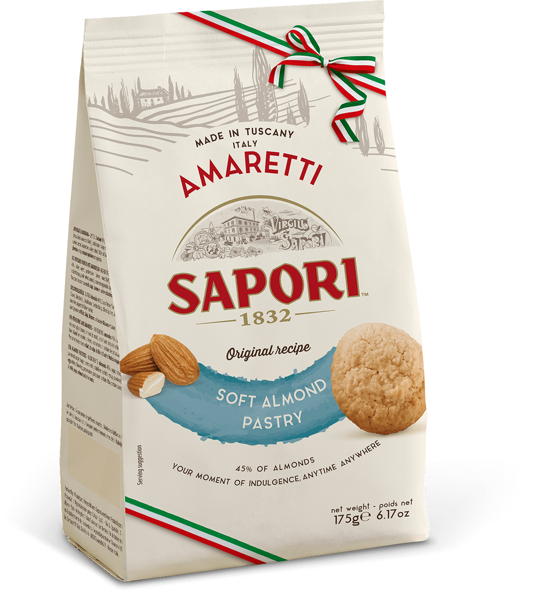 Sapori Amaretti, Soft almond Pastry