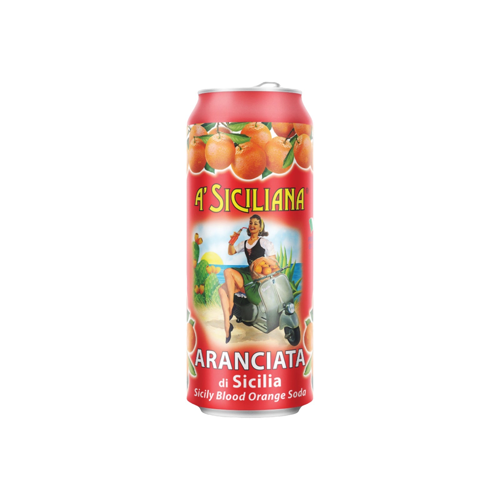 A’ Siciliana Sicilian Aranciata Blood Orange Soda 11.15oz