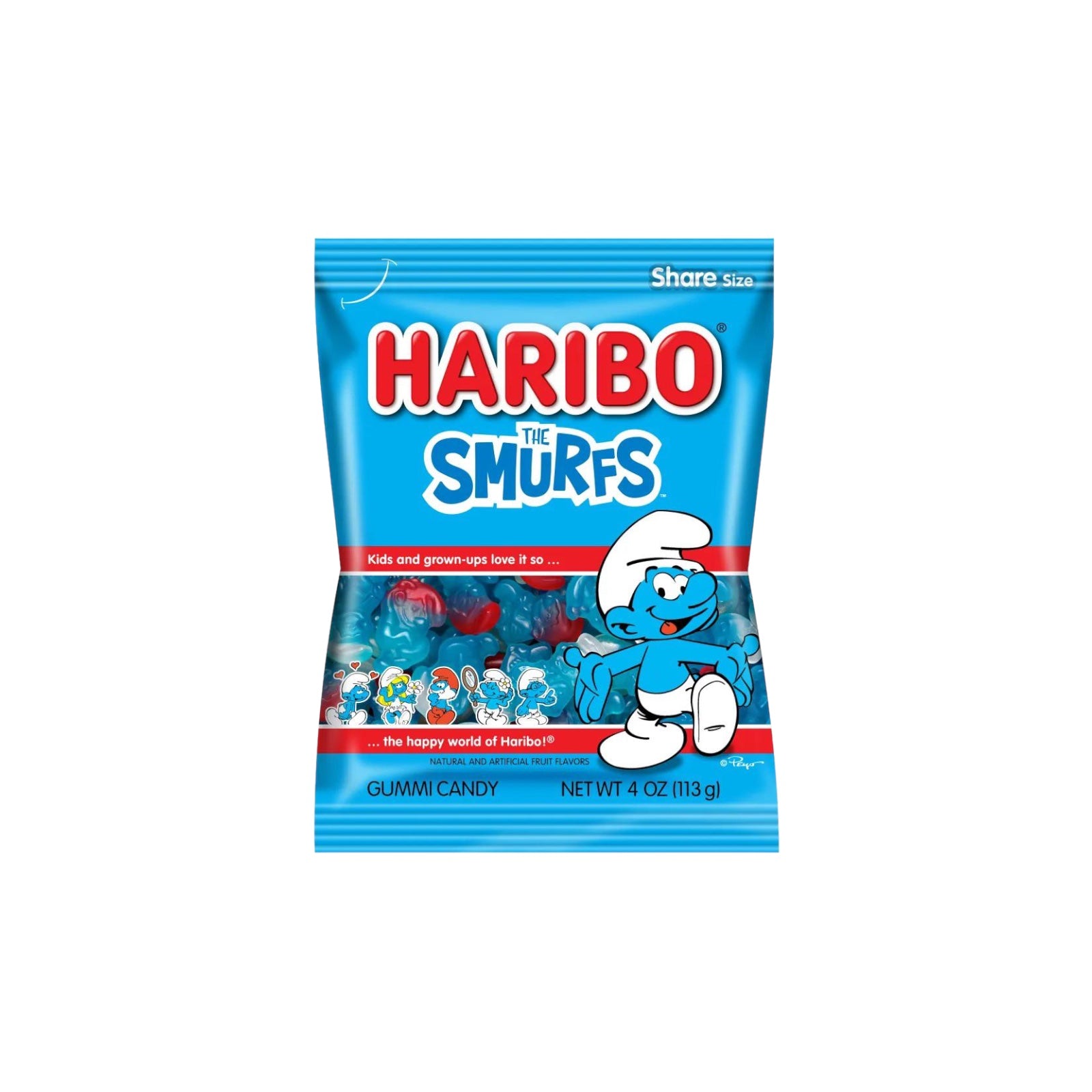 Haribo Gummi Candy The Smurfs 175g