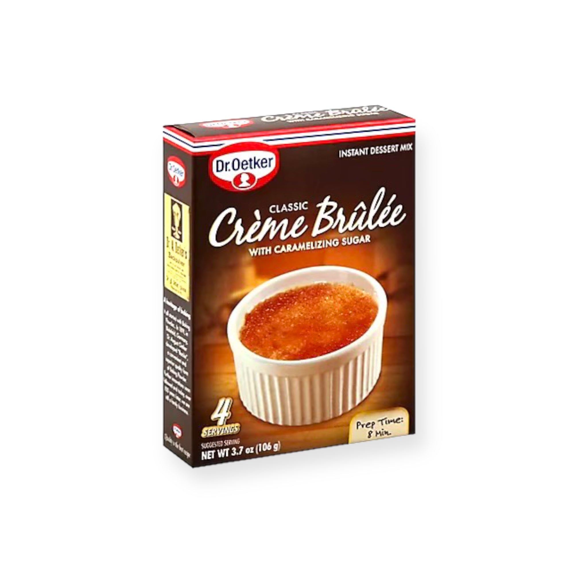 Dr. Oetker Creme Brulee Mix 4 Servings, 3.7 oz