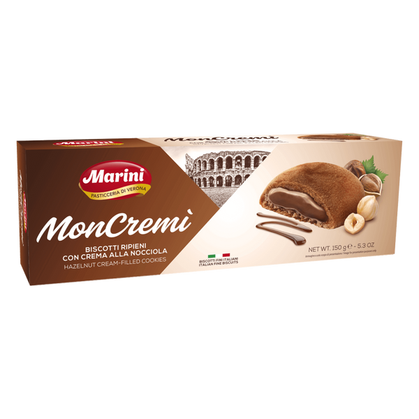 MonCremì Cookies With Hazelnut Cream 150g by Marini