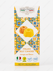 Maria Cristina Italian Jelly Candies Orange & Lemon – Vegan Gluten Free Fruit Jellies
