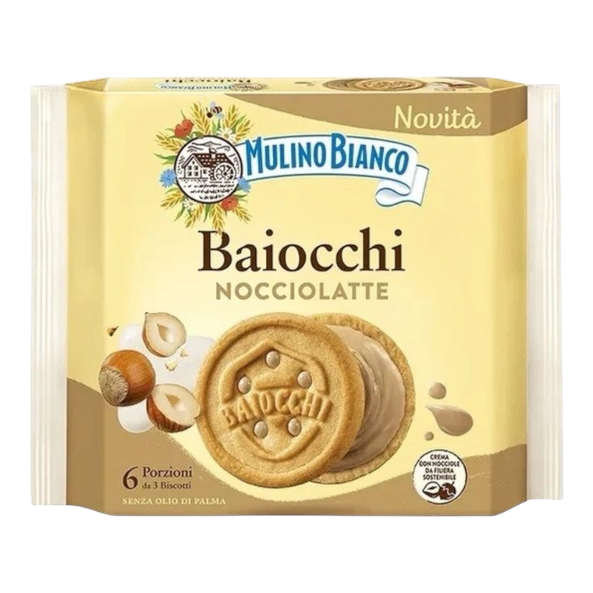 Baiocchi Nocciolatte / Hazelnut Cookies 168g