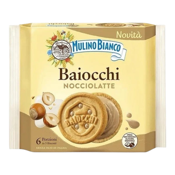 Baiocchi Nocciolatte / Hazelnut Cookies 168g
