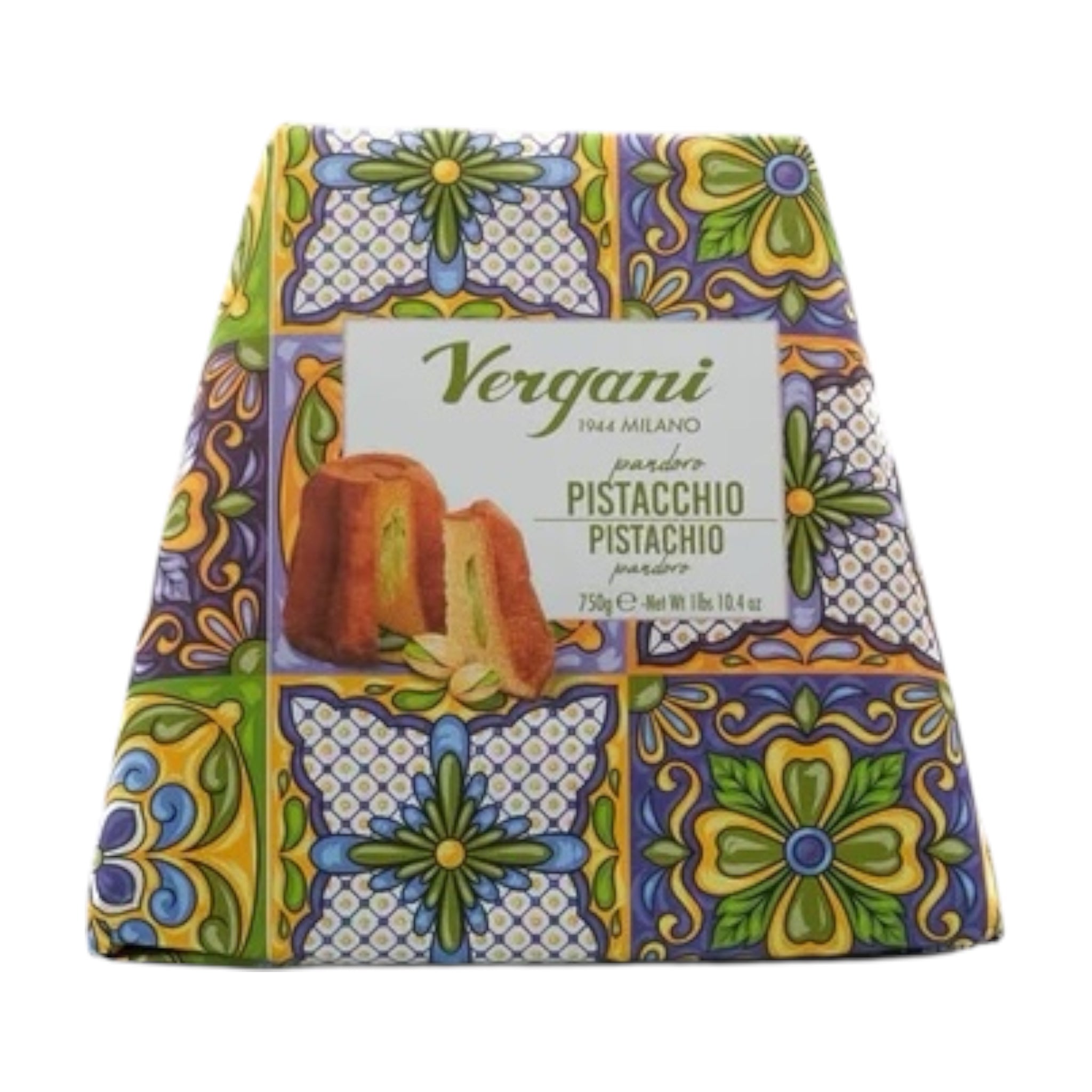 Sicily Trip Pandoro With Pistachio Cream By Vergani