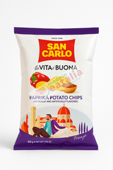 San Carlo Paprika Potato Crisps
50g