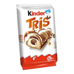 Kinder Tris Crispy Wafer Bars – 5 Individually Wrapped Bars (100g)
