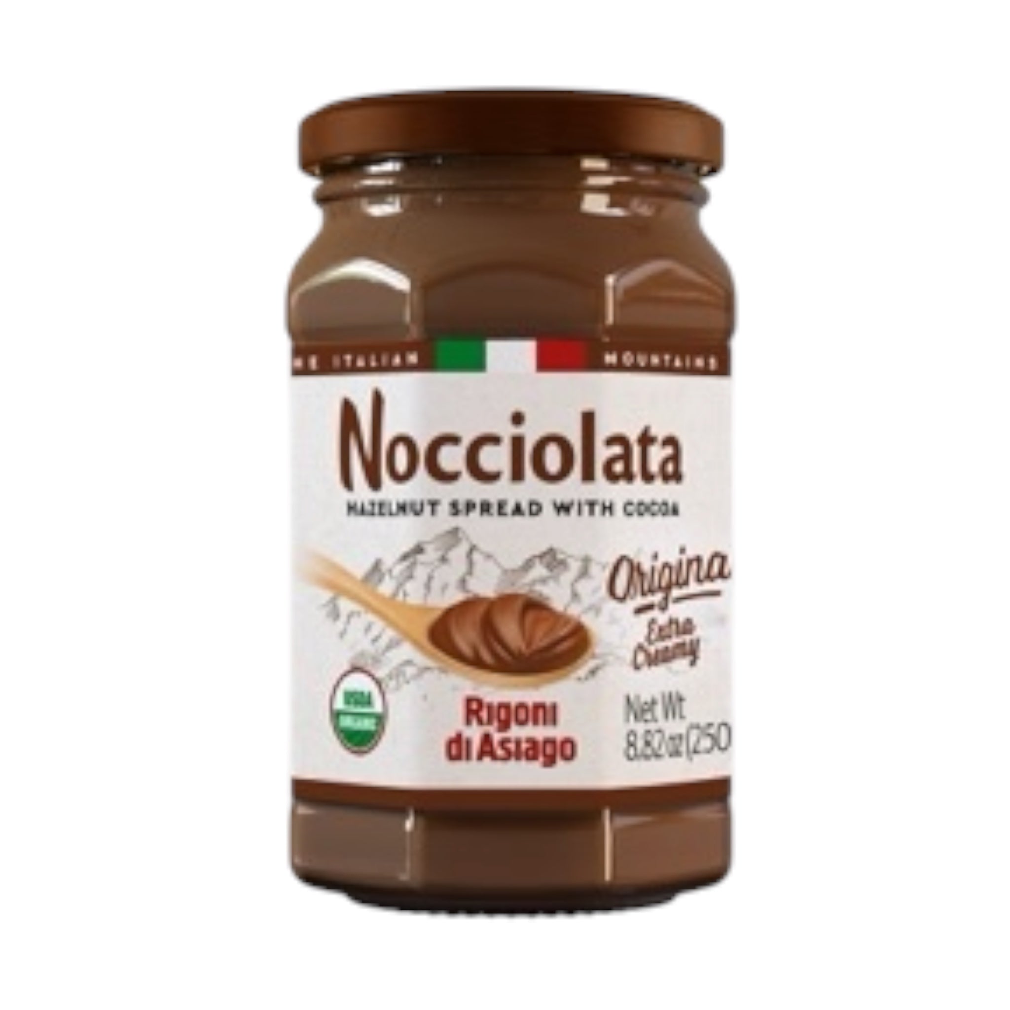 Rigoni Di Asiago Nocciolata Hazelnut Spread With Cocoa And Milk